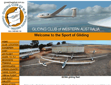 Tablet Screenshot of glidingwa.com.au